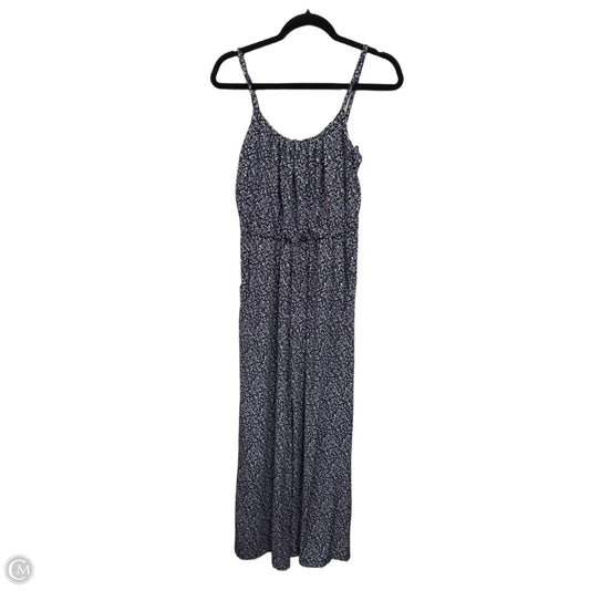 Jumpsuit By Clothes Mentor In Blue & White, Size: S