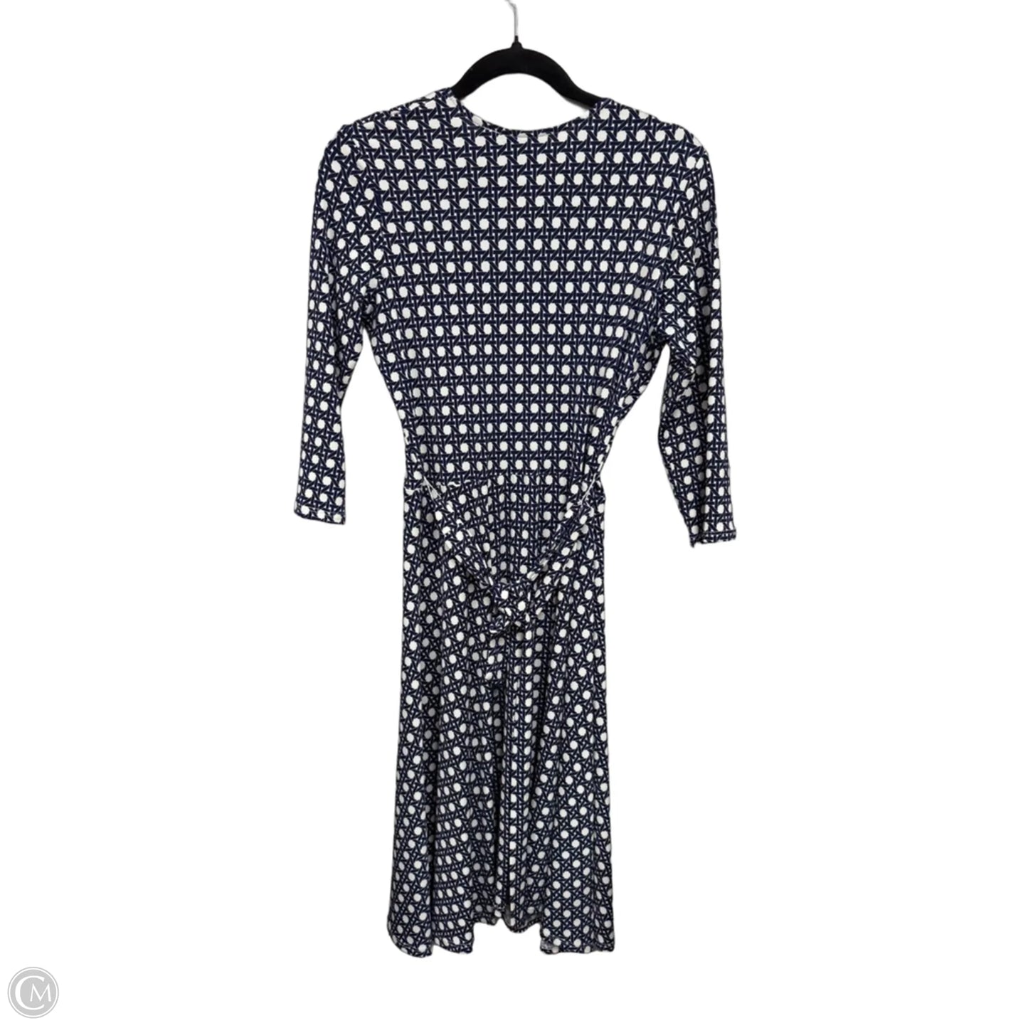 Dress Casual Short By Leota In Blue & White, Size: M