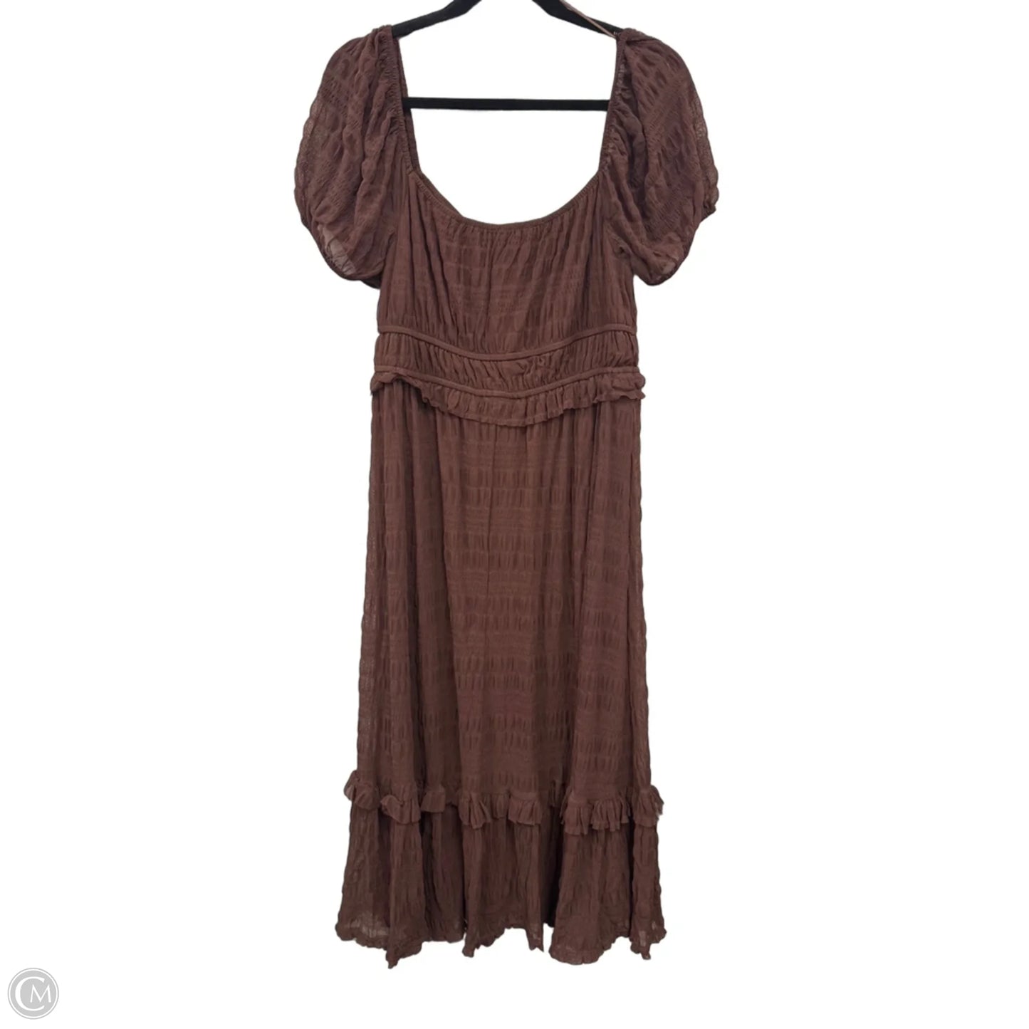 Dress Casual Maxi By Altard State In Brown, Size: L