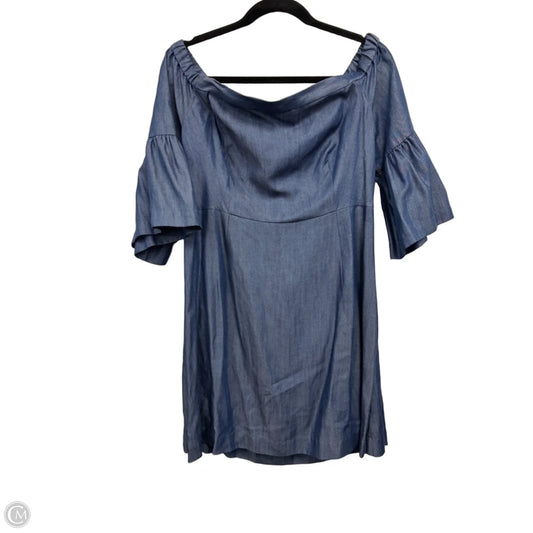 Dress Casual Short By Kaari Blue In Blue, Size: 12