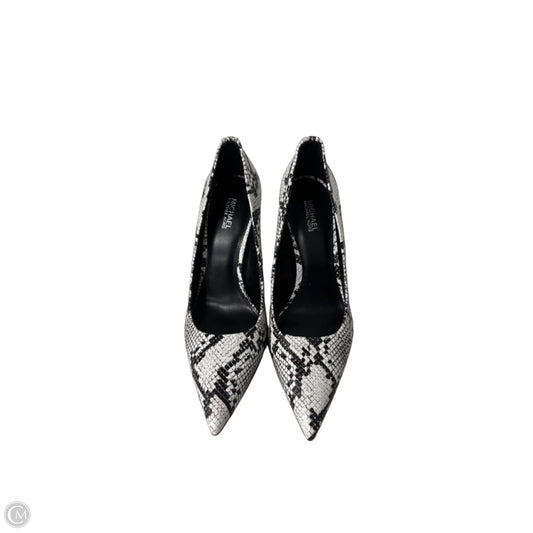 Shoes Heels Stiletto By Michael By Michael Kors In Snakeskin Print, Size: 8