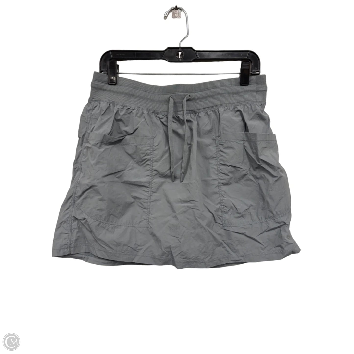 Athletic Skort By Apana In Grey, Size: L