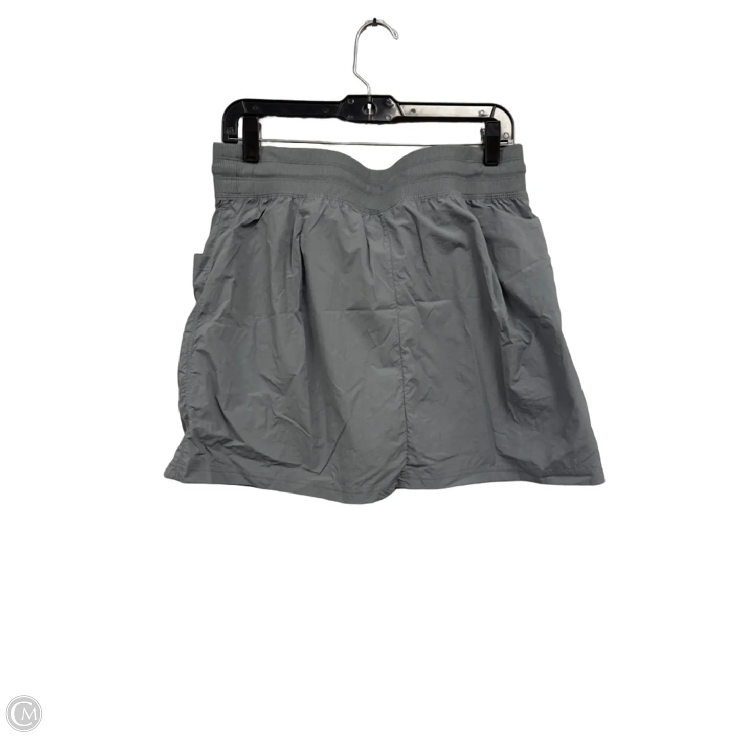 Athletic Skort By Apana In Grey, Size: L