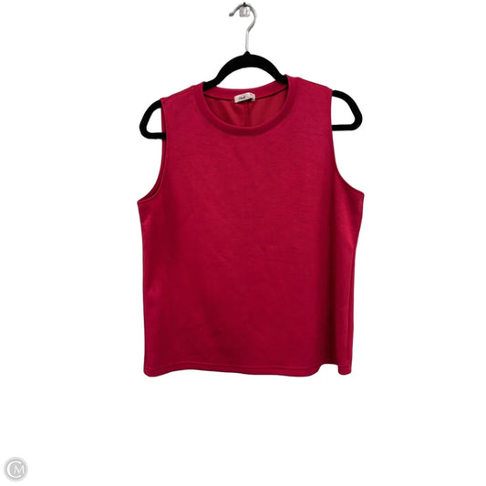 Skirt Suit 2pc By Clothes Mentor In Red, Size: L