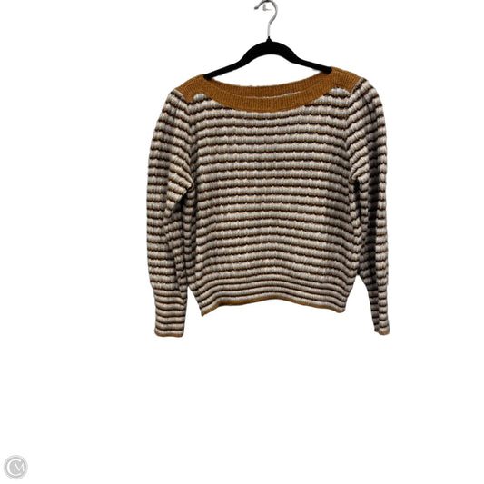 Sweater By Nine West In Brown & Green, Size: L