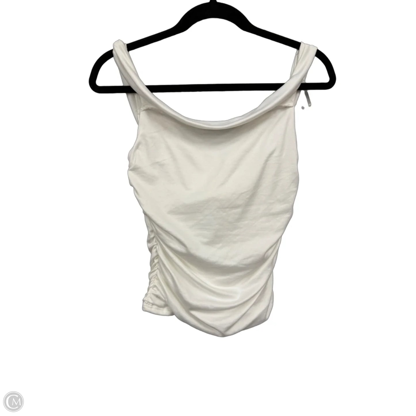 Top Sleeveless By Blue Blush In White, Size: L