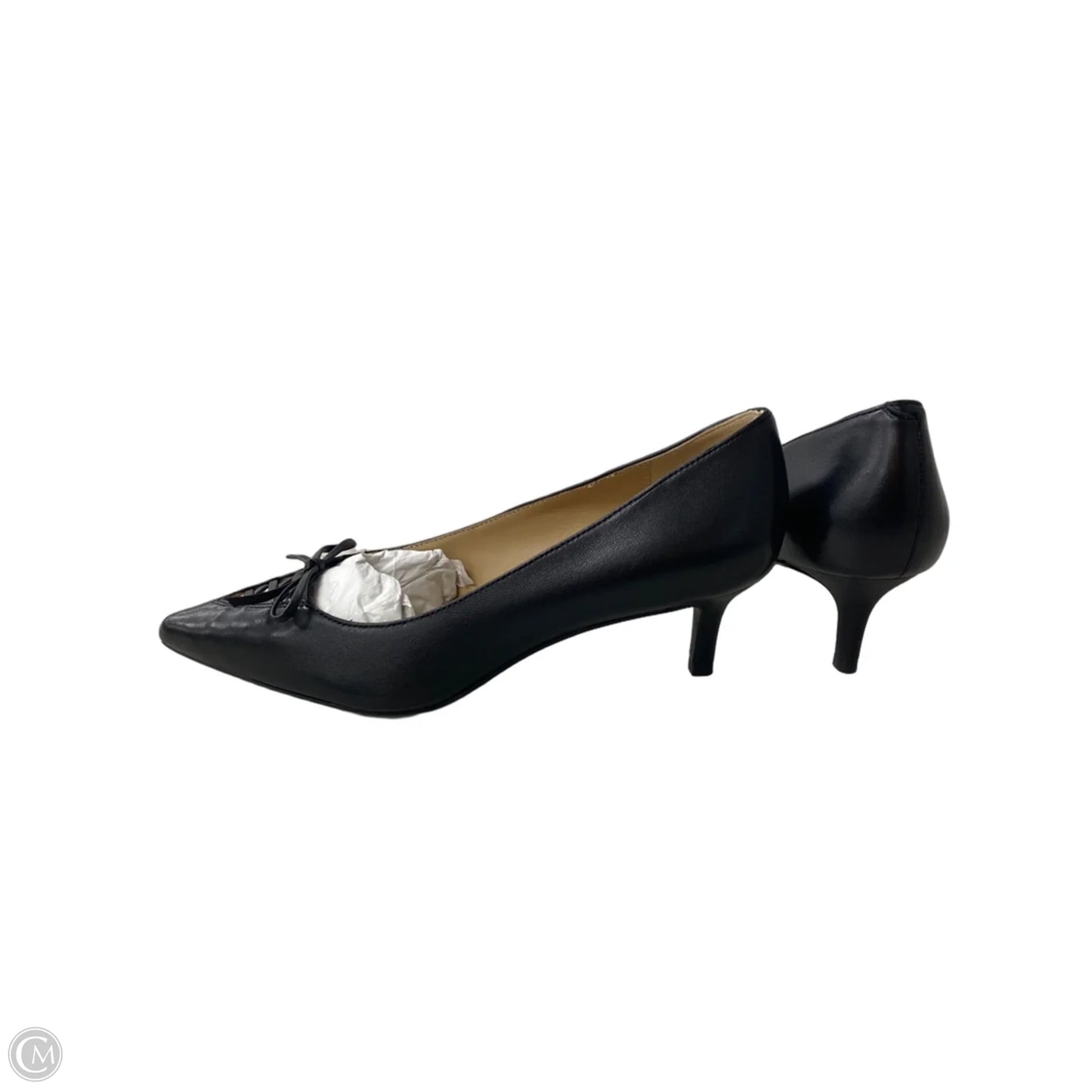 Shoes Heels Kitten By Lauren By Ralph Lauren In Black, Size: 6.5
