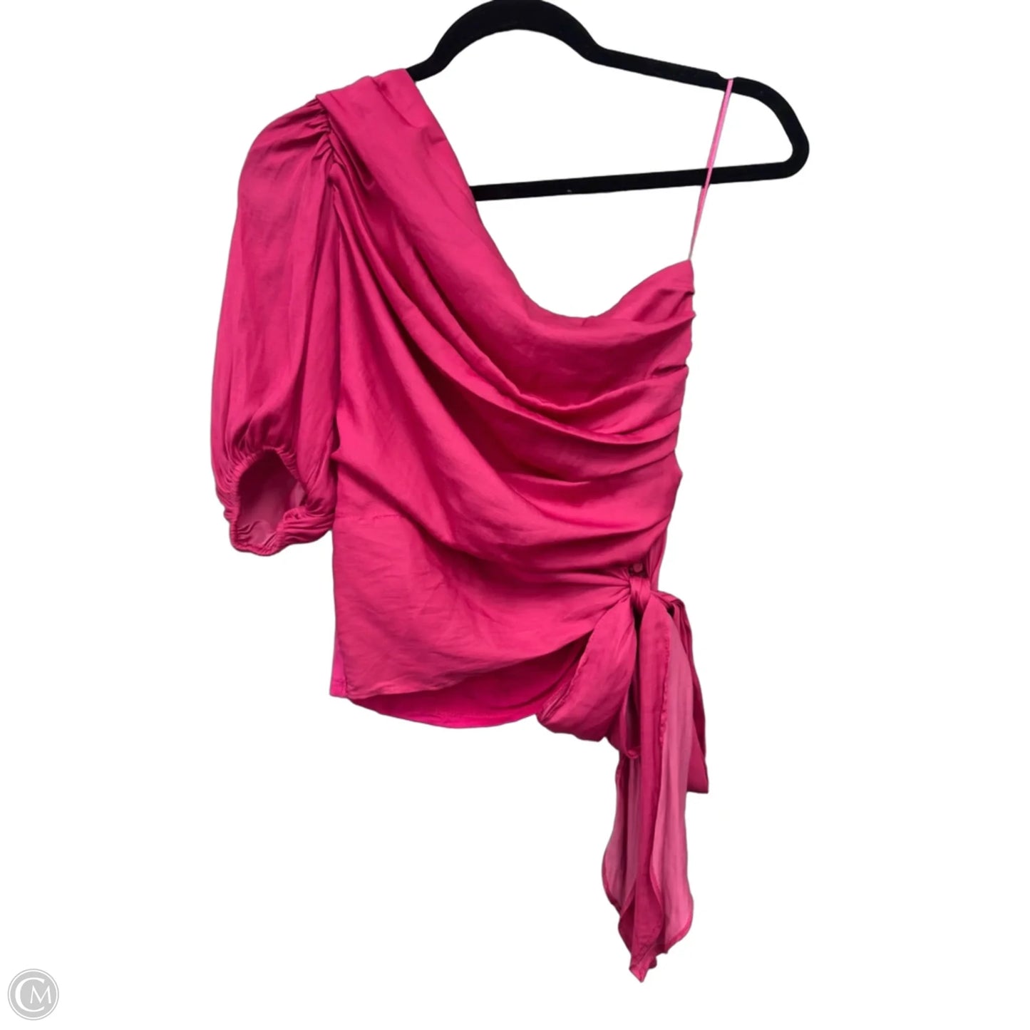 Blouse Long Sleeve By Dolan Left Coast In Pink, Size: S
