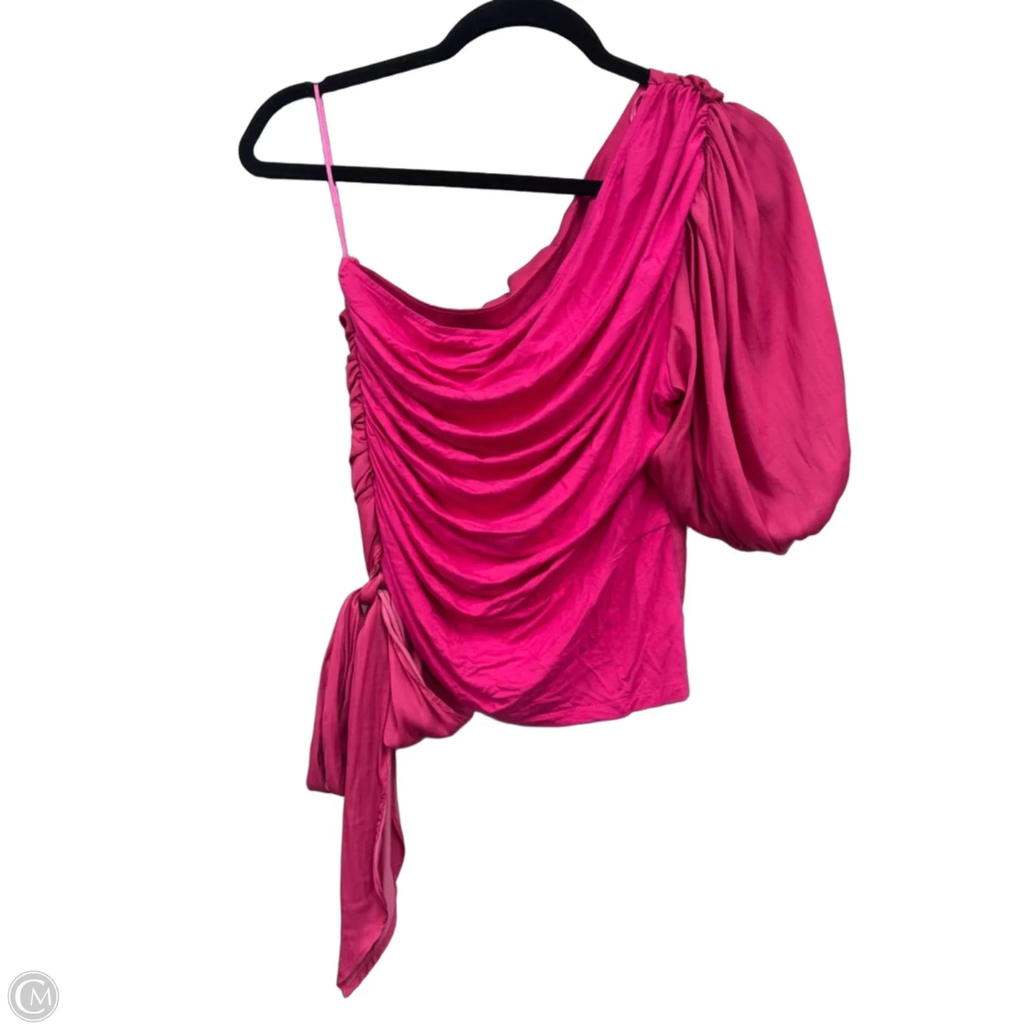 Blouse Long Sleeve By Dolan Left Coast In Pink, Size: S