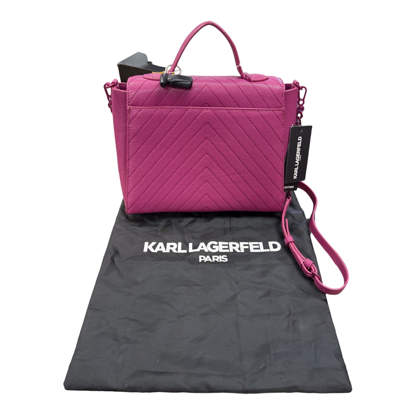 Crossbody Designer By Karl Lagerfeld, Size: Large